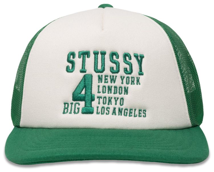 Buy Stussy Trucker Big 4 Snapback 