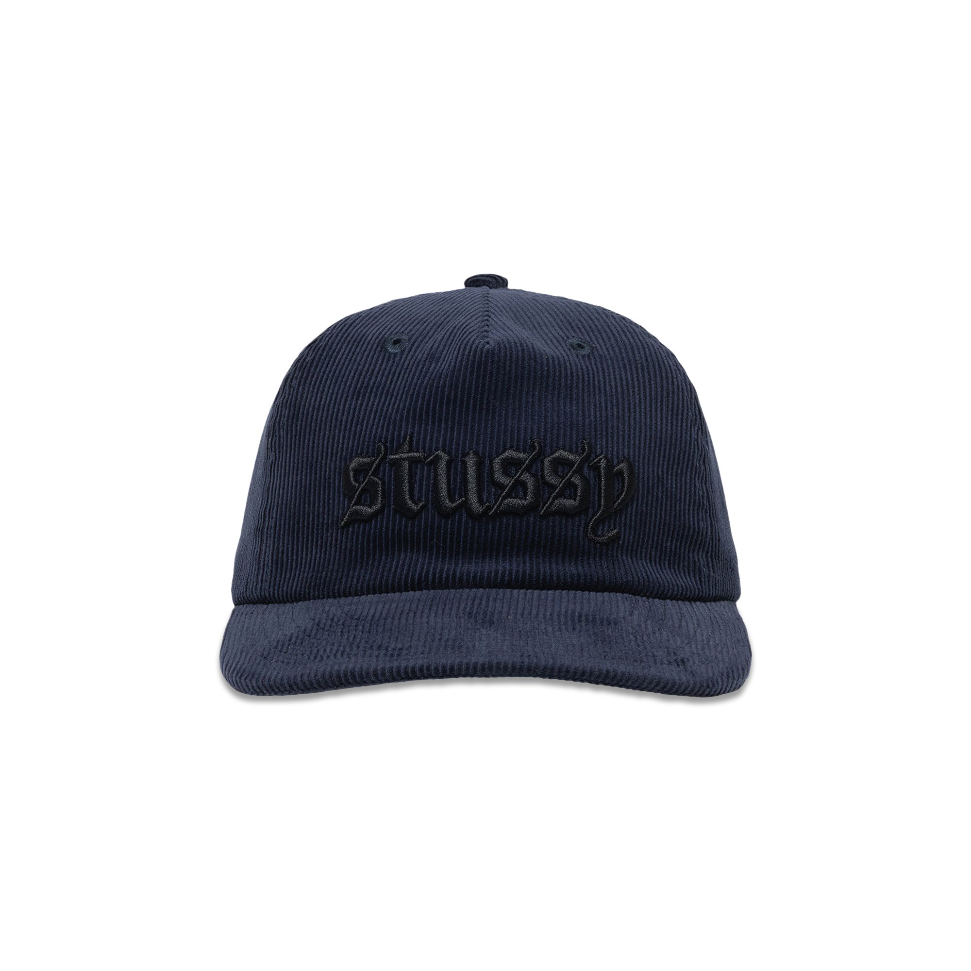 Buy Stussy Mid-Depth Old English Snapback 'Navy' - 1311137 NAVY | GOAT