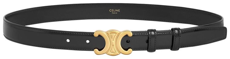 CELINE Medium Elegant Belt Black