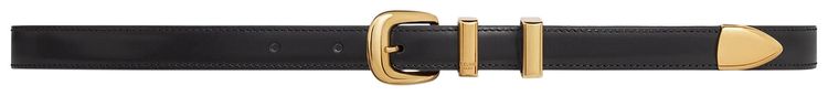 CELINE Small 18mm Belt Black