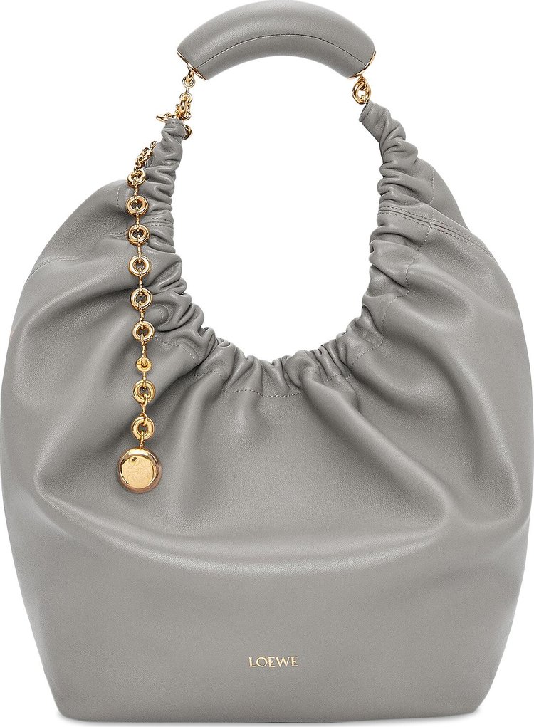 Loewe Medium Squeeze Bag 'Pearl Grey'