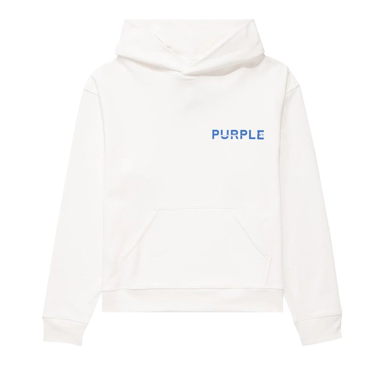 PURPLE BRAND French Terry Hoodie 'White'