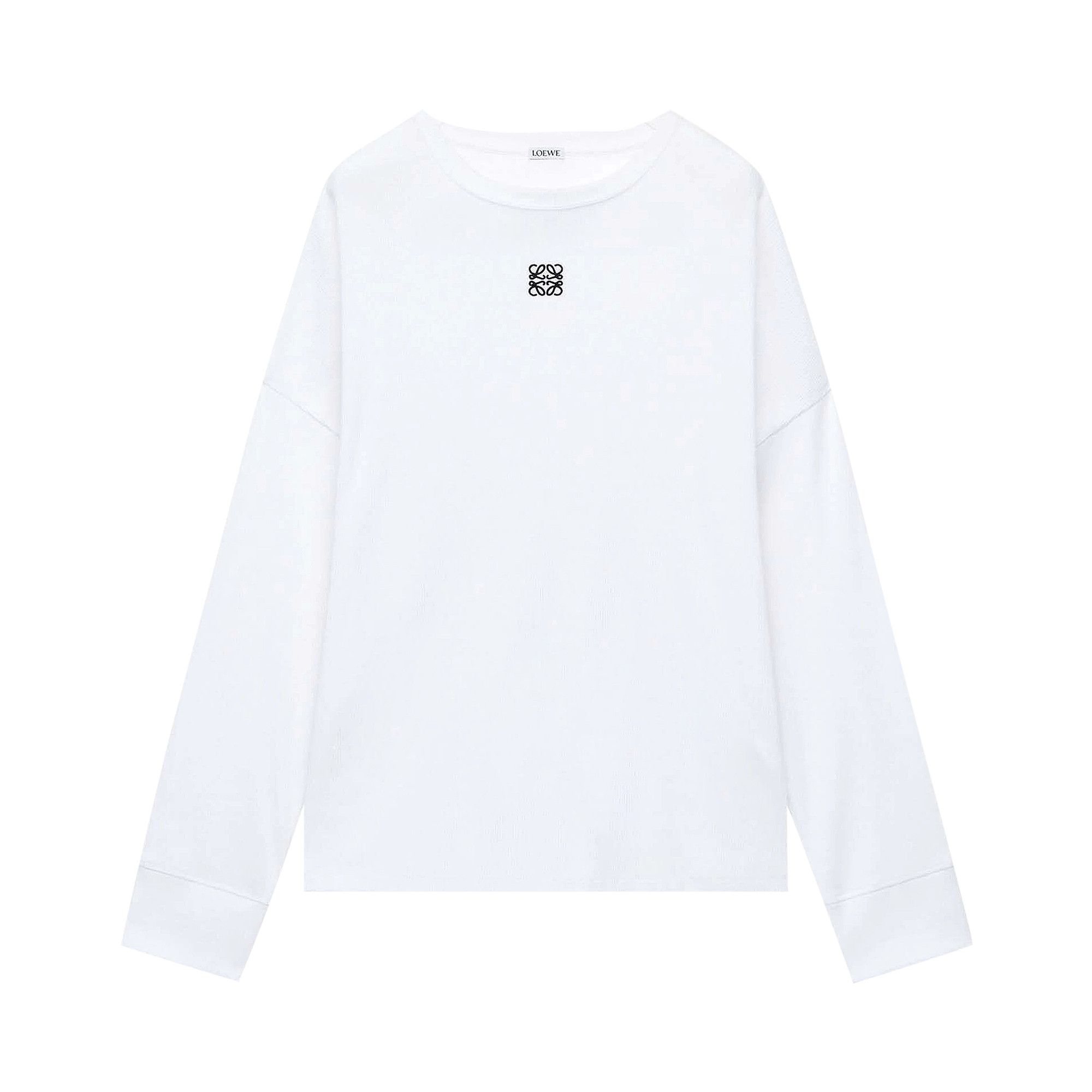 Buy Loewe Long-Sleeve T-Shirt 'White' - H526Y22XAY 2100 | GOAT