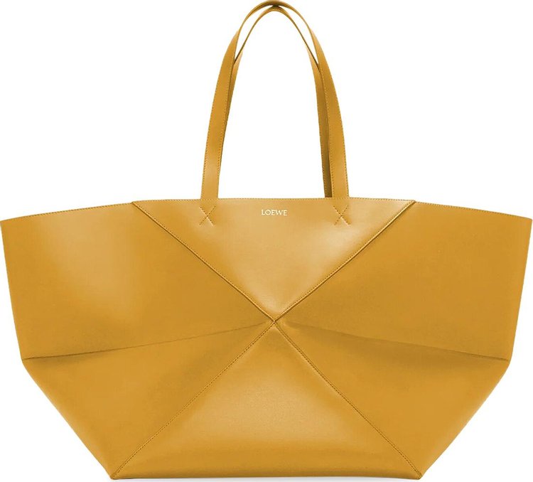 Loewe XL Puzzle Fold Tote 'Sunflower'