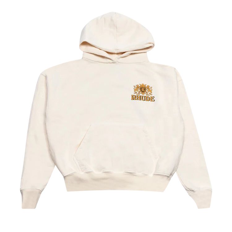 Rhude Cresta Cigar Hoodie Vintage White