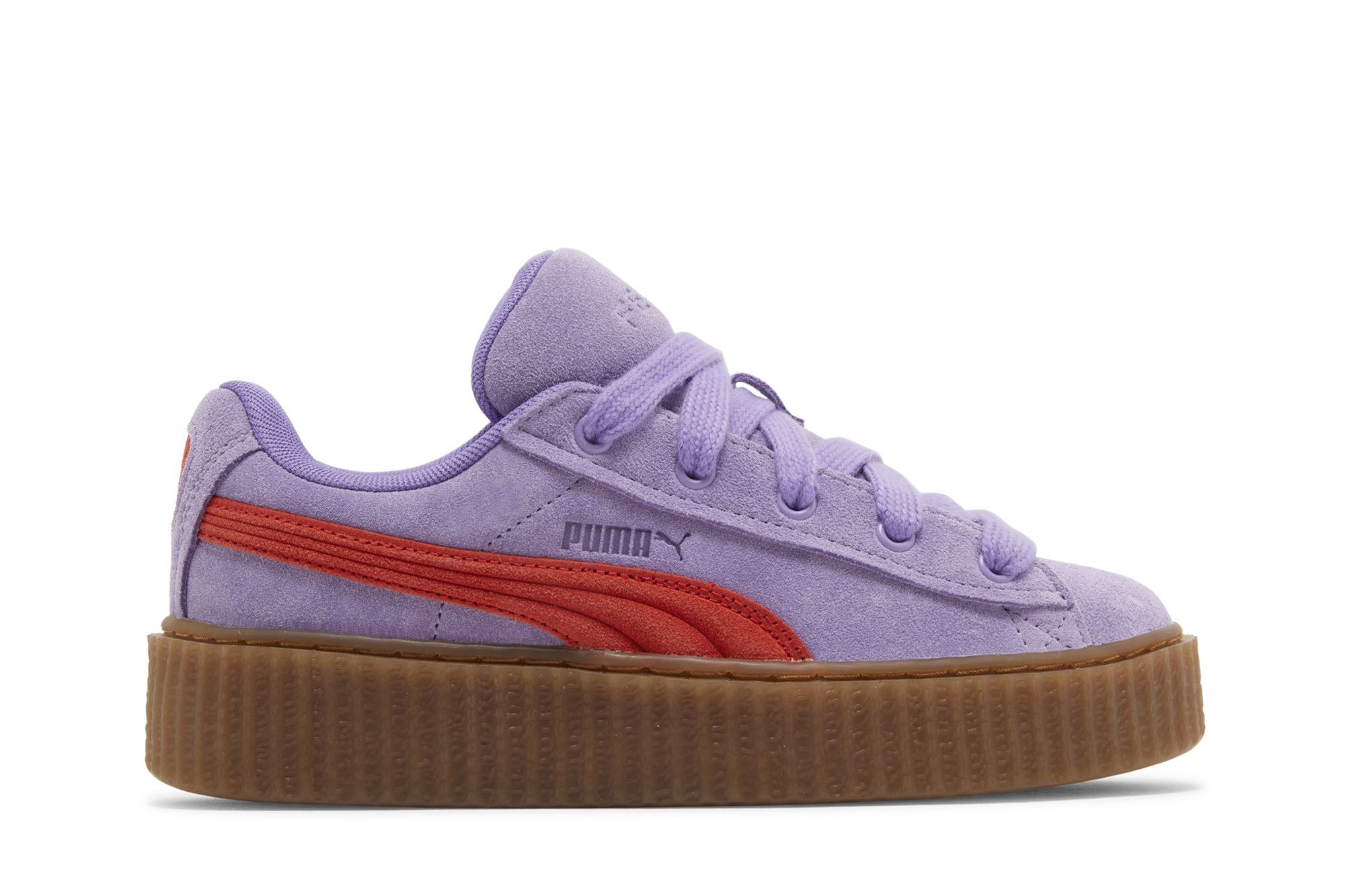 Puma suede platform lila online