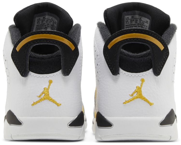 Air Jordan 6 Retro TD Yellow Ochre