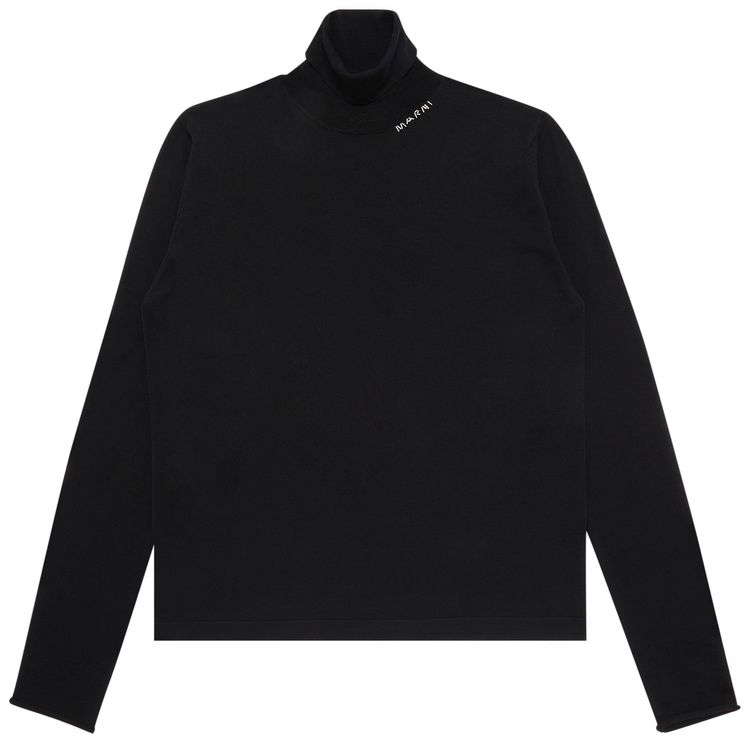 Marni Light Wool Turtlenck Black