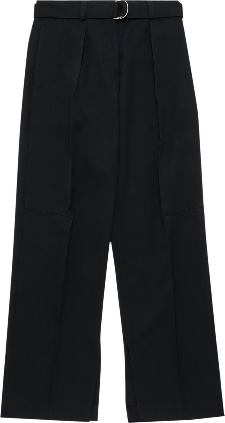 Jil Sander Relaxed Fit Trousers 'Black'