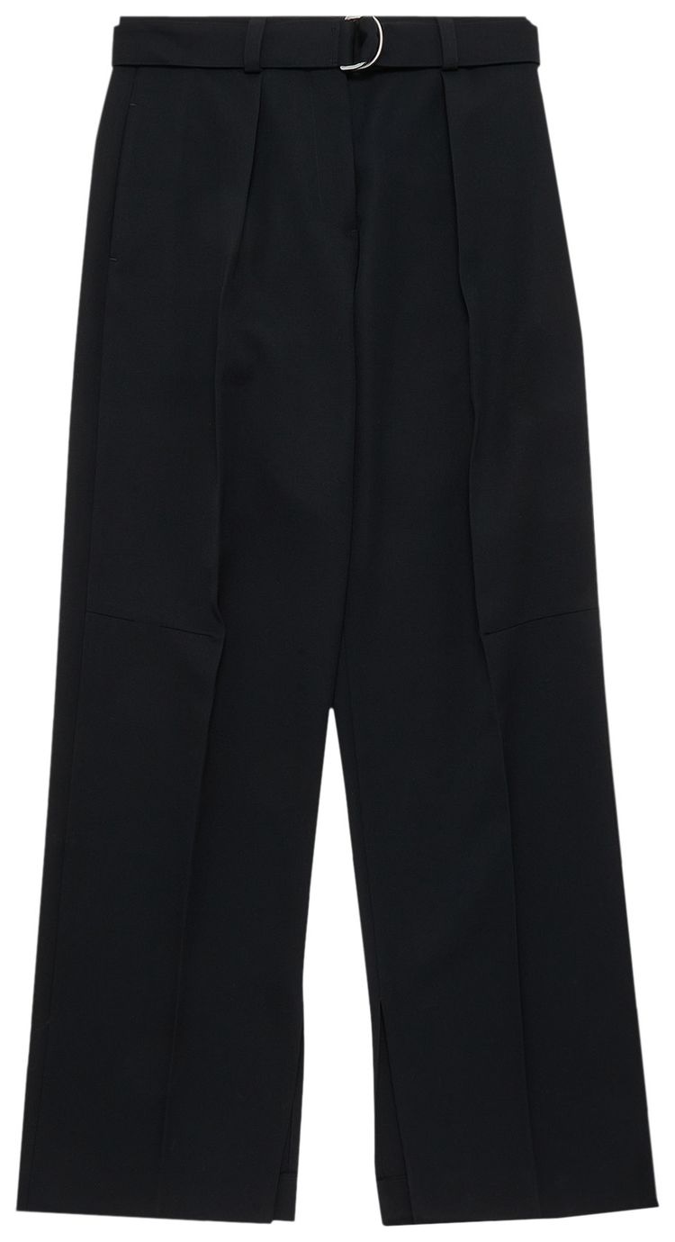 Jil Sander Relaxed Fit Trousers Black