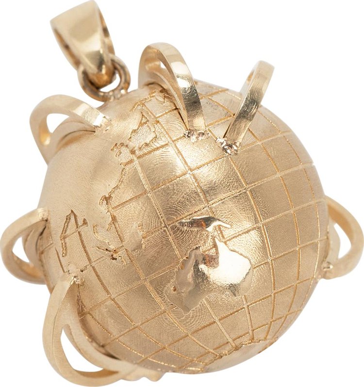 Aime Leon Dore Globe Pendant Gold