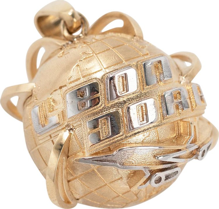 Aime Leon Dore Globe Pendant Gold