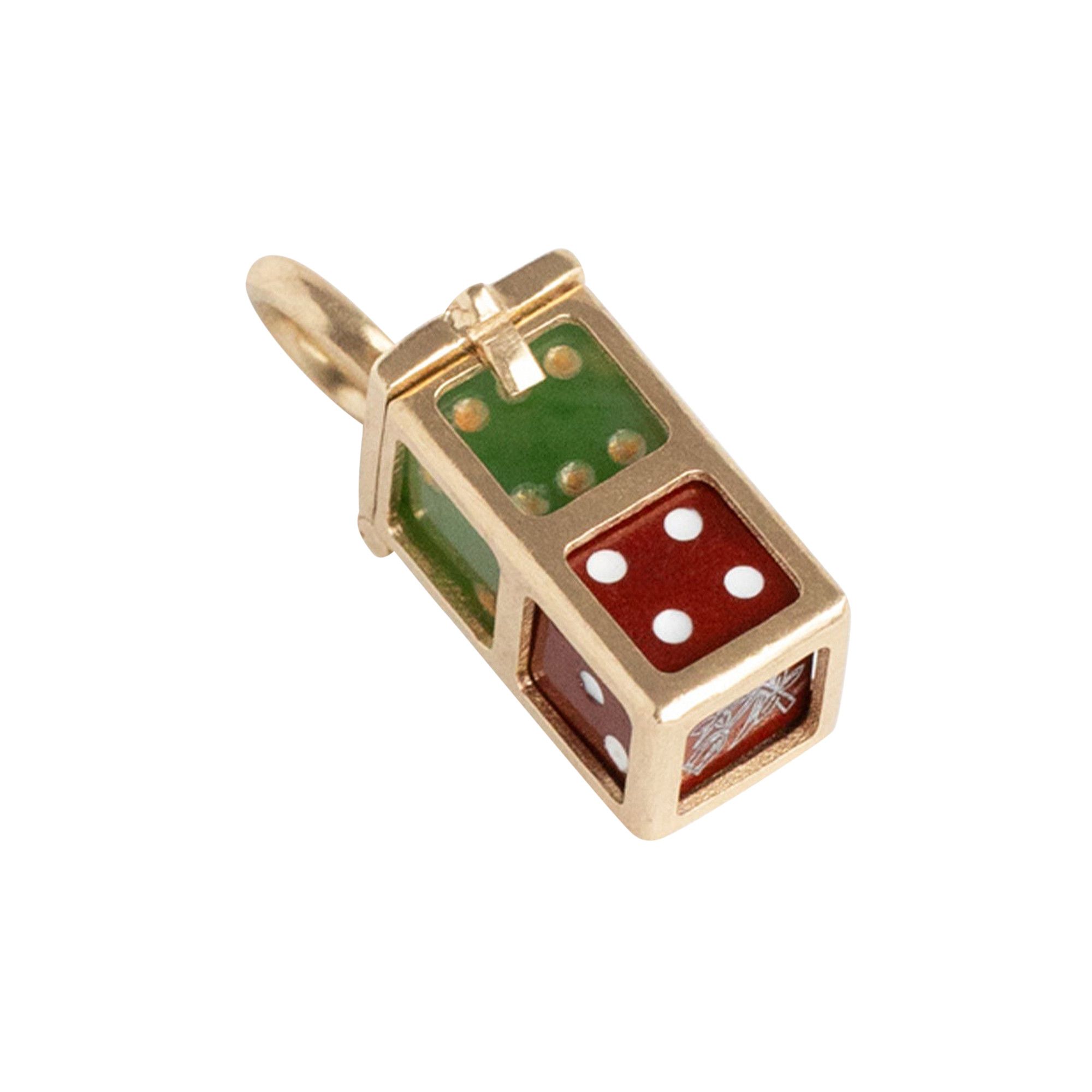 Buy Aimé Leon Dore Lucky Dice Pendant 'Gold' - FW23AT076
