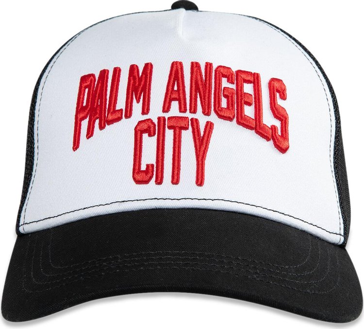 Palm Angels City Cap 'Black/Red'