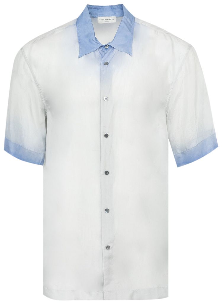 Dries おとなしく van noten 23ss 柄シャツ cassidye