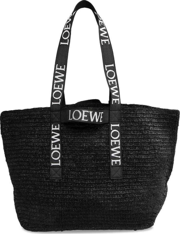 Buy Loewe Fold Shopper Bag 'Black' - B507X23X10 1100 | GOAT