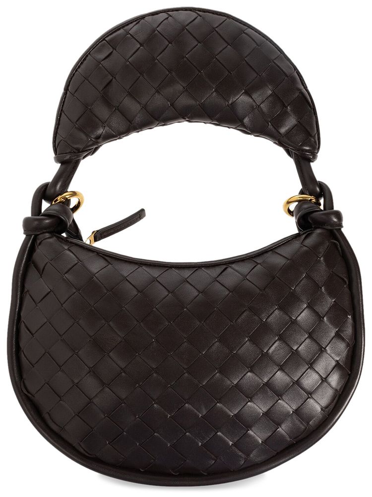 Bottega Veneta Small Gemelli Shoulder Bag FondantMedium Brass