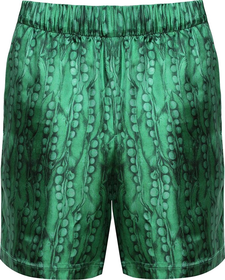 Givenchy Formal Elasticated Shorts 'Green'