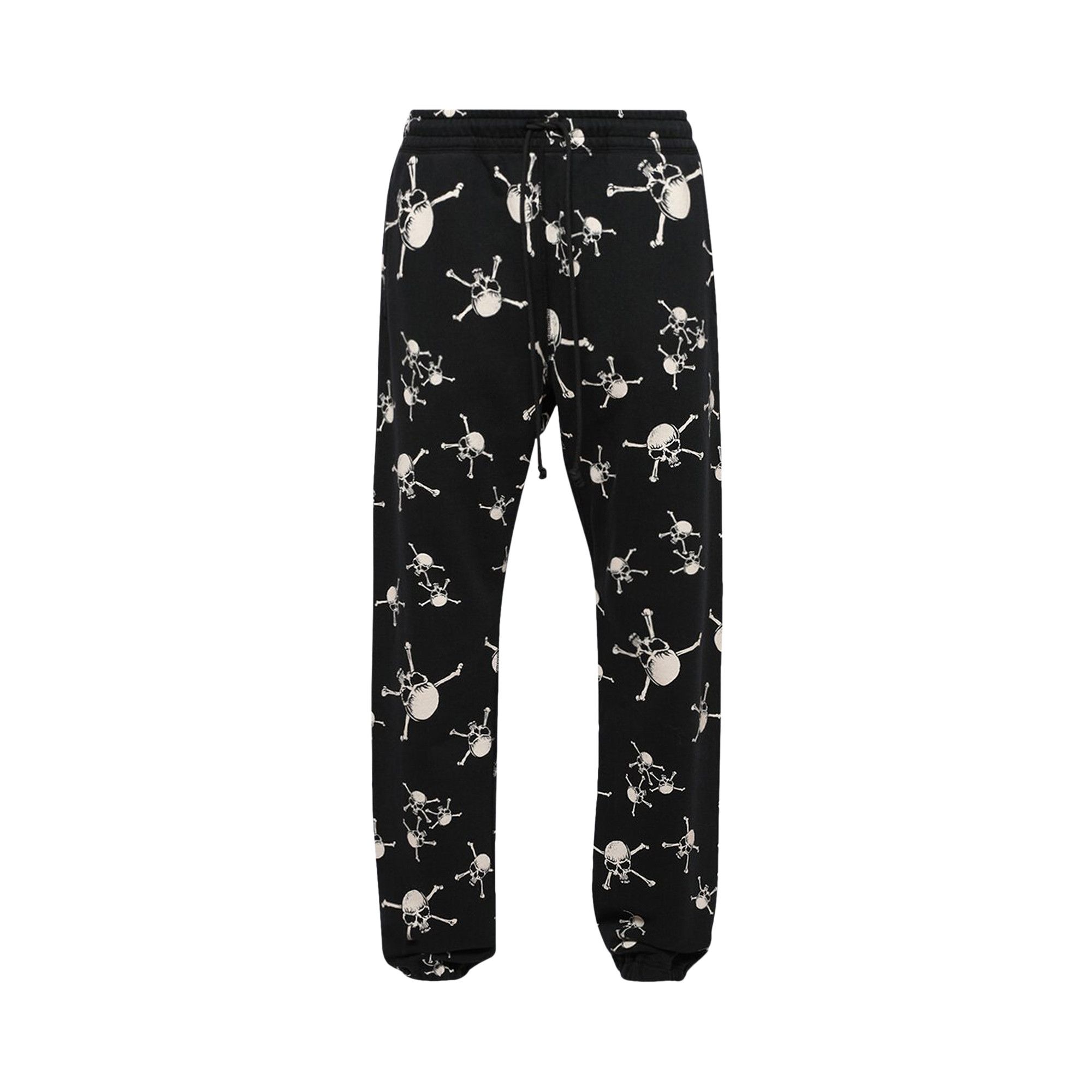 Buy SAINT Mxxxxxx Skull Sweatpants 'Black' - SM A23 0000 C12 | GOAT