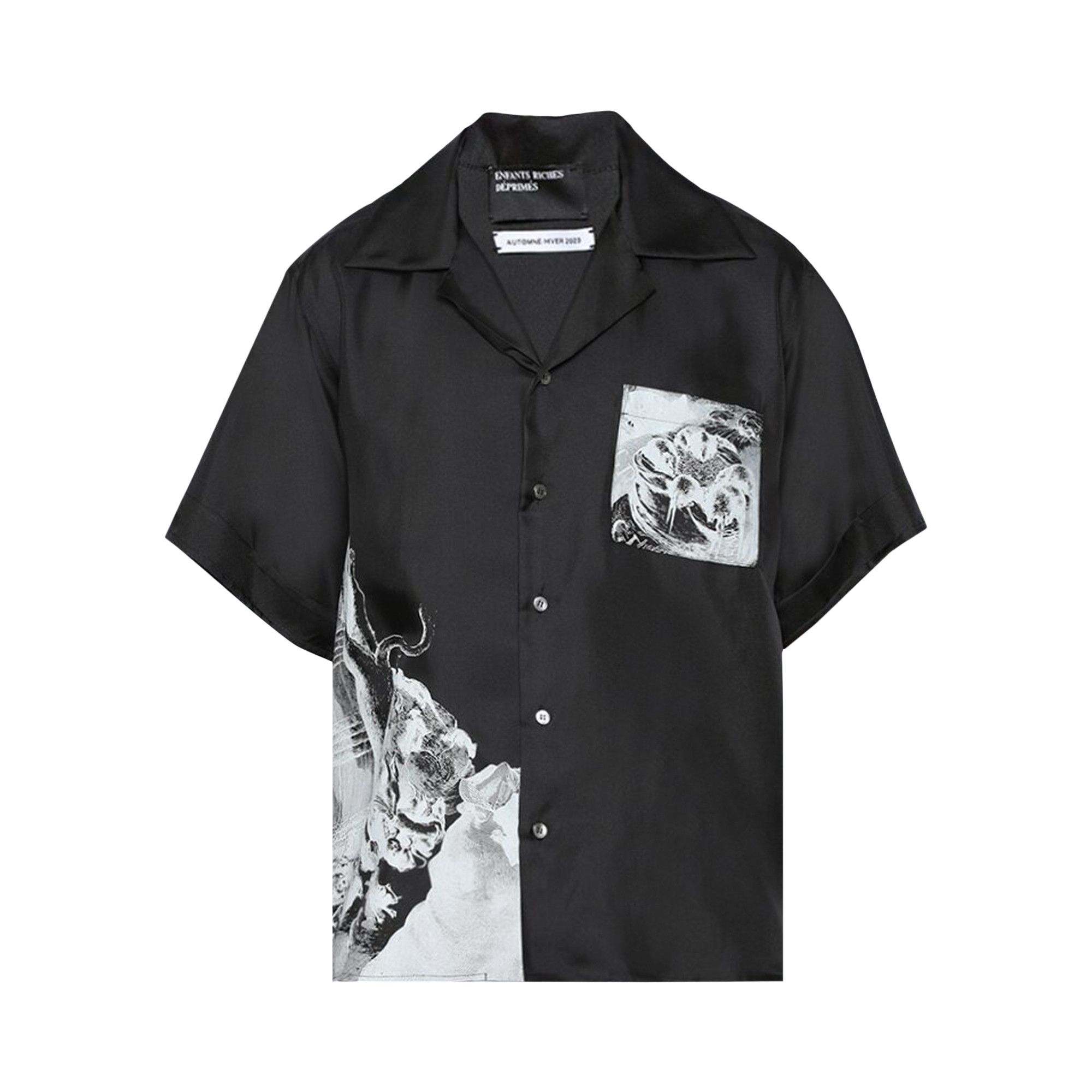 Buy Enfants Riches Déprimés Rat Palace Chemise Shirt 'Black/White