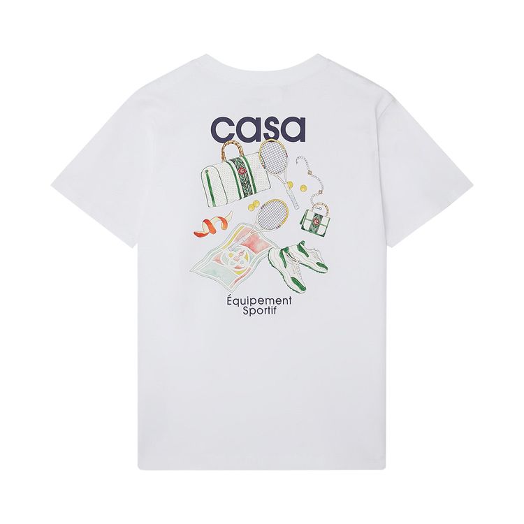 Casablanca Equipement Sportif T Shirt White