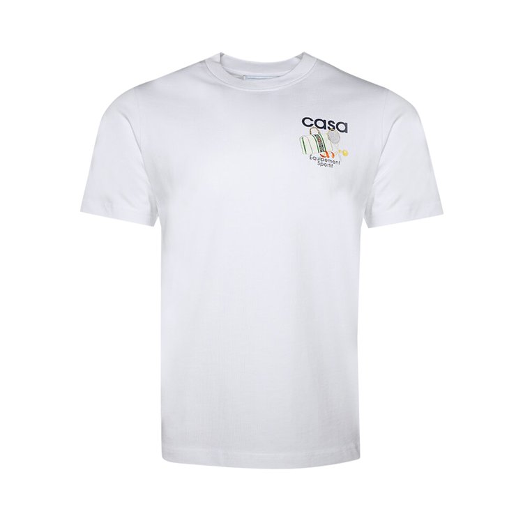 Casablanca Equipement Sportif T-Shirt 'White'