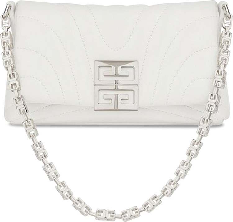 Givenchy Micro 4G Soft Shoulder Bag Ivory