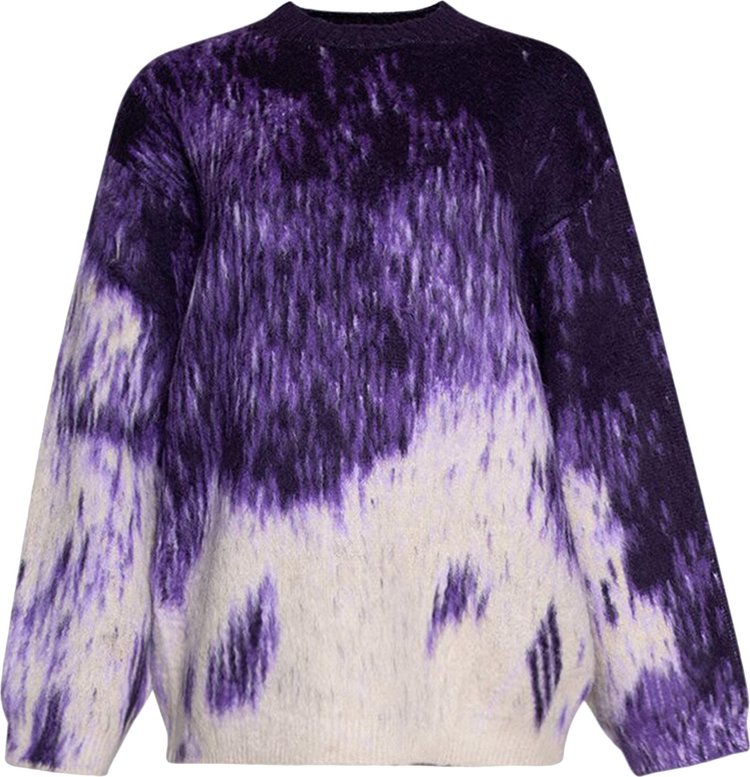 The Attico Shades Sweater 'Purple Shades'