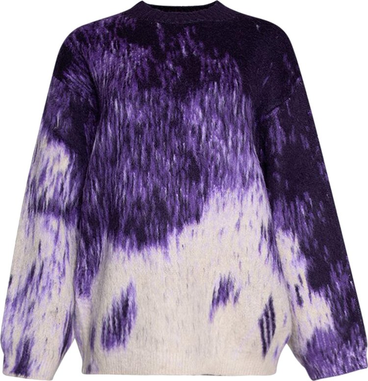 The Attico Shades Sweater Purple Shades