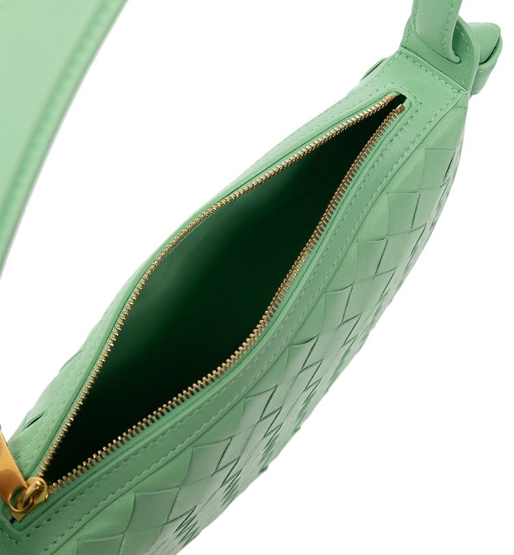 Bottega Veneta Leather Mini Sunrise Shoulder Bag Siren