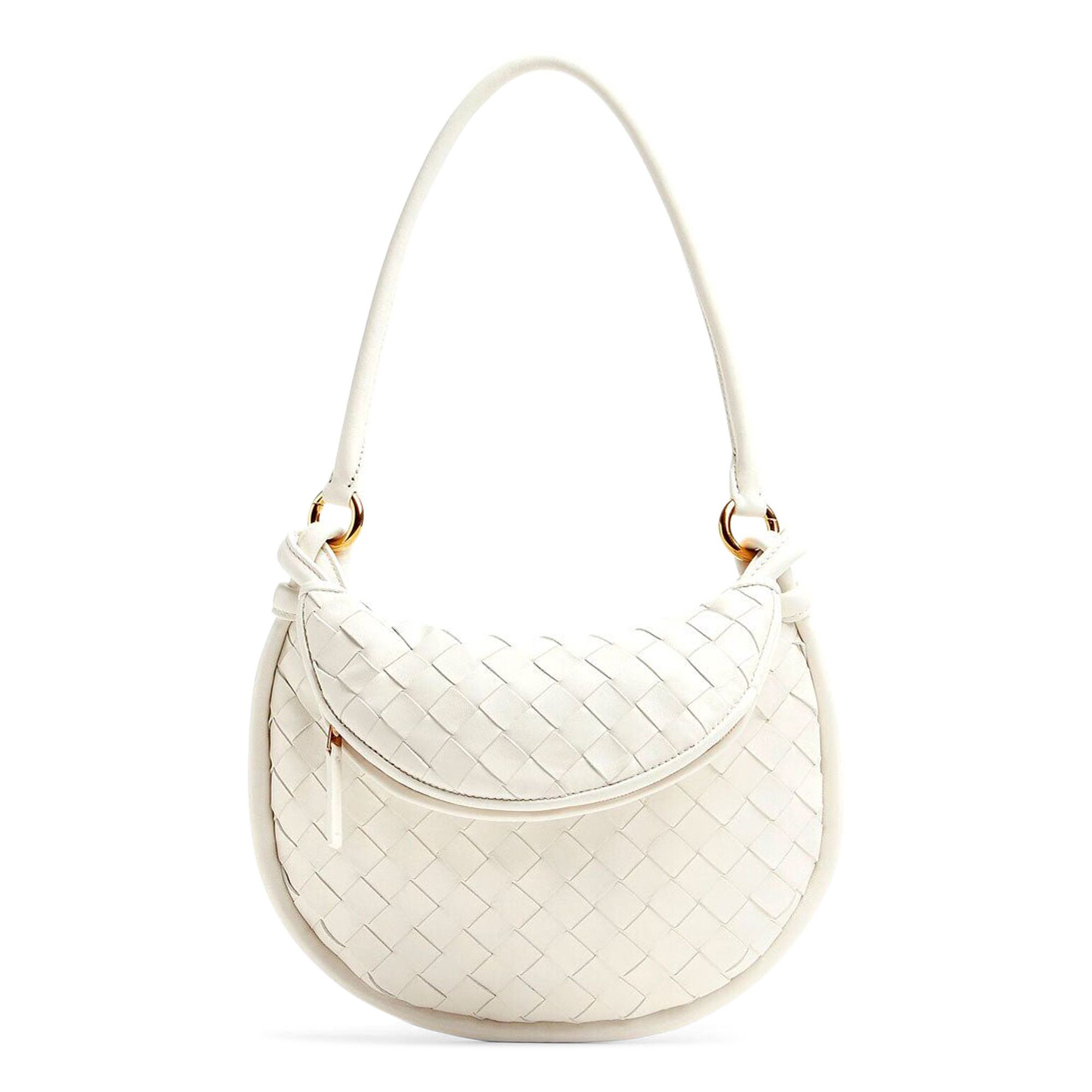BOTTEGAVENETA Essentials モノピアス〔金・白・クリスタル〕3種 Buy Bottega Veneta Small Gemelli Shoulder Bag 'White/Medium