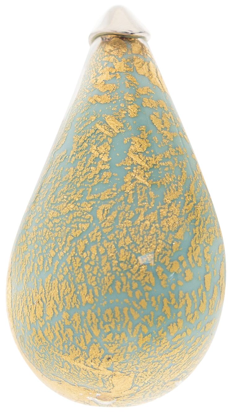 Bottega Veneta Glass Drop Earrings MintGold