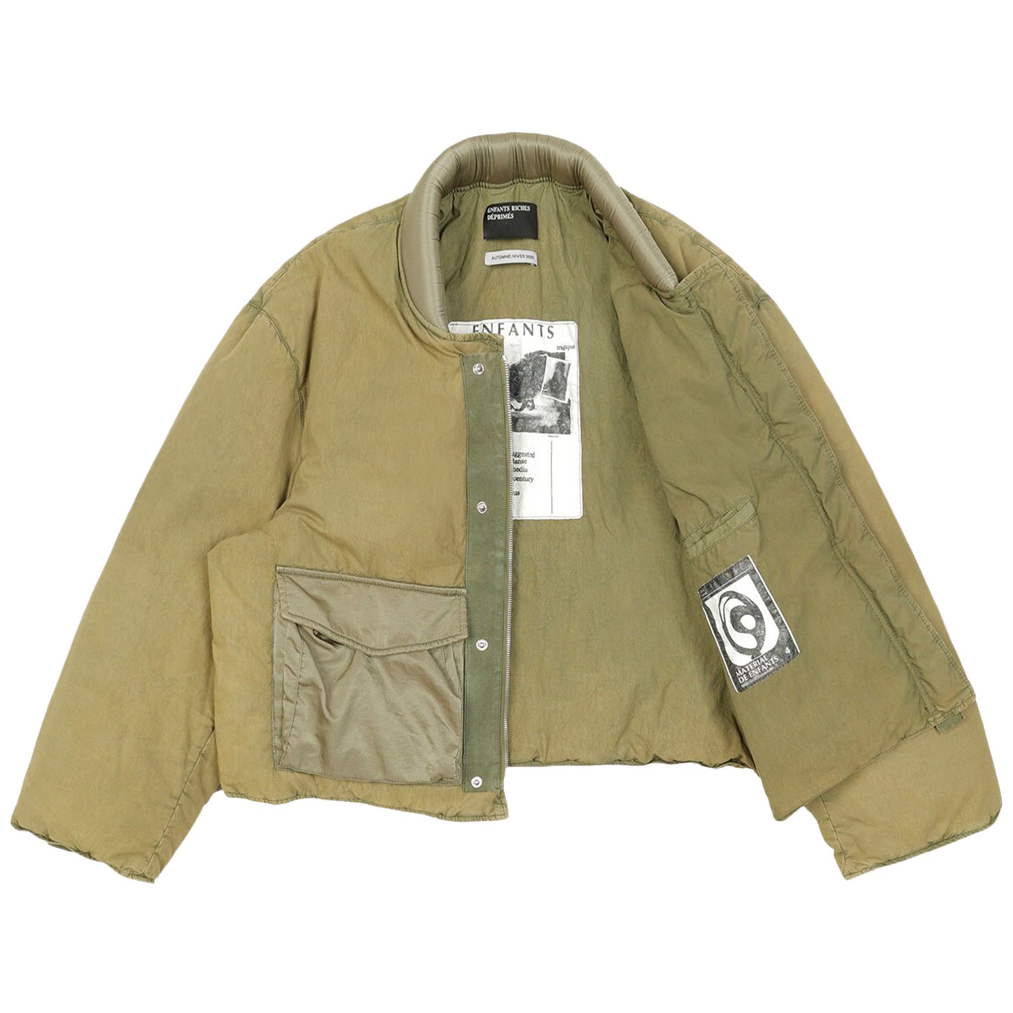Buy Enfants Riches Déprimés Next Exit Military Puffer 'Olive Buy Enfants Riches Déprimés Next Exit Military Puffer 'Olive