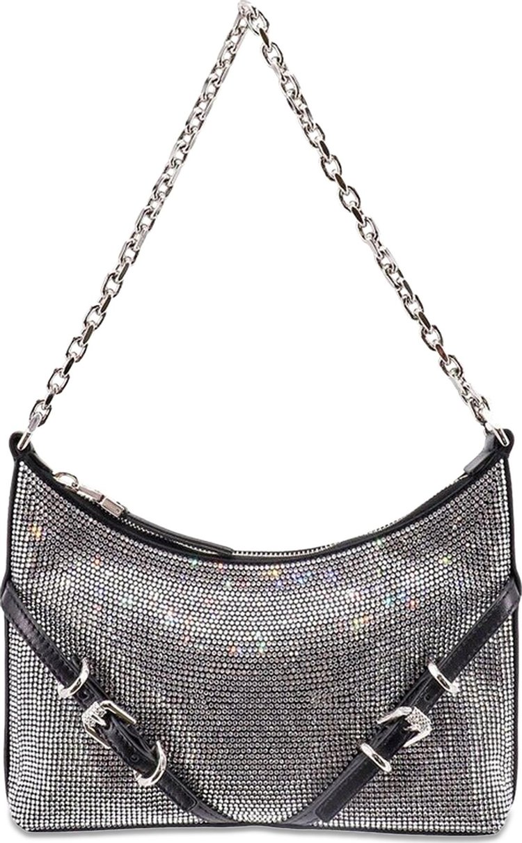 Givenchy Voyou Party Chained Shoulder Bag Black