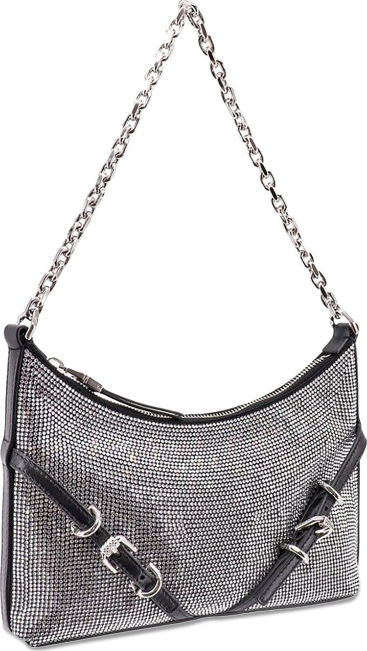 Givenchy Voyou Party Chained Shoulder Bag Black