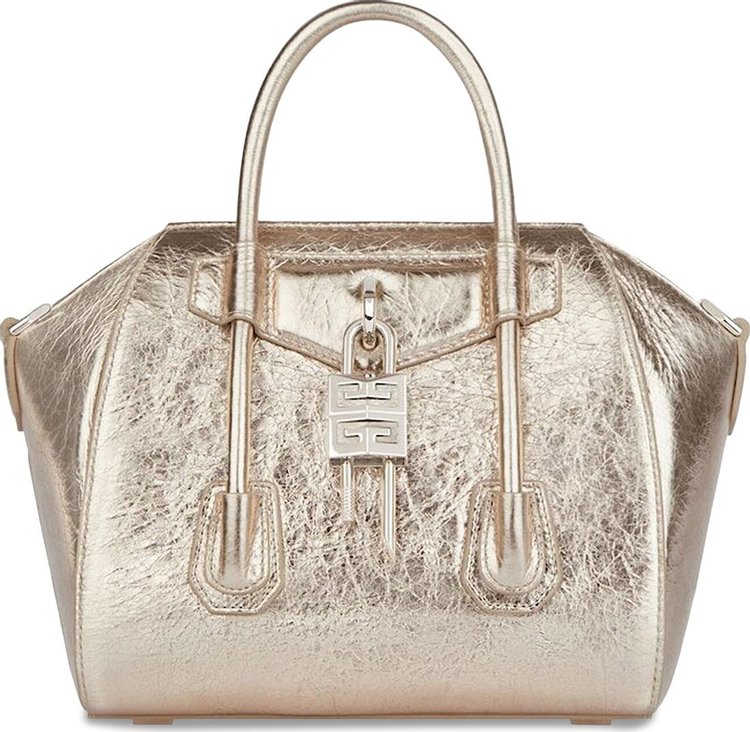 Givenchy Mini Antigona Lock Bag 'Dusty Gold'