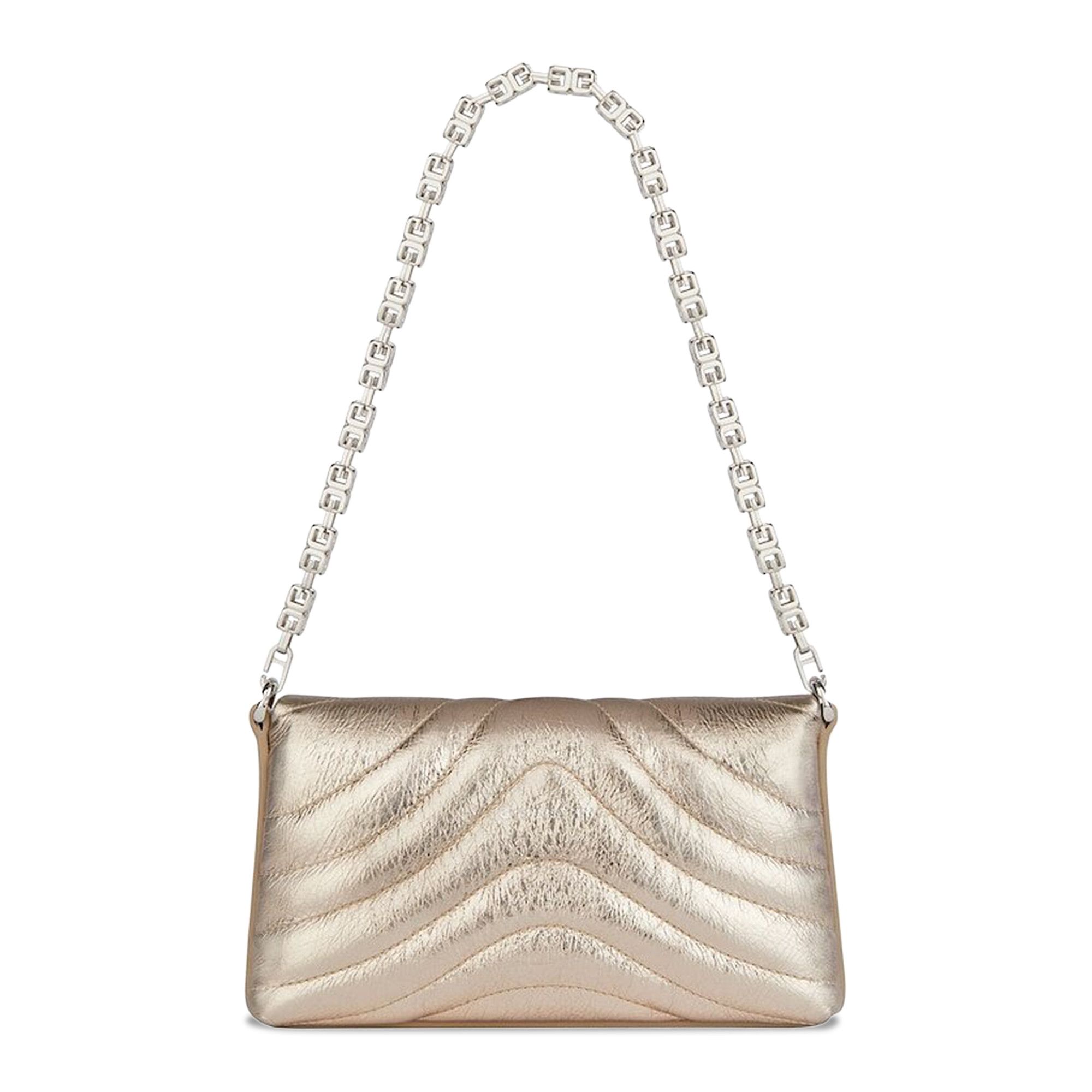 GIVENCHY|CROSSBAGS (BB60MSB1ZB 769) Buy Givenchy Micro 4G Soft Shoulder Bag 'Dusty Gold