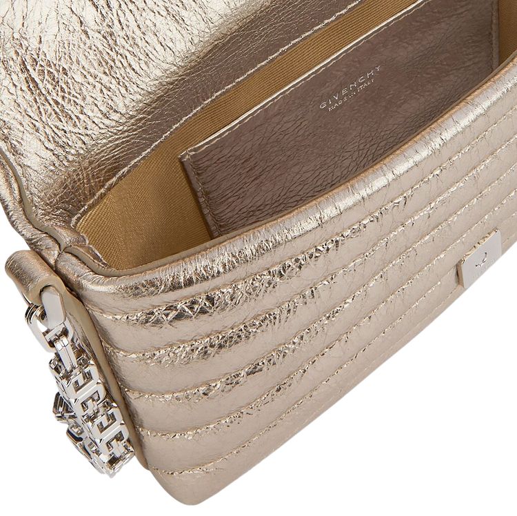 Givenchy Micro 4G Soft Shoulder Bag Dusty Gold
