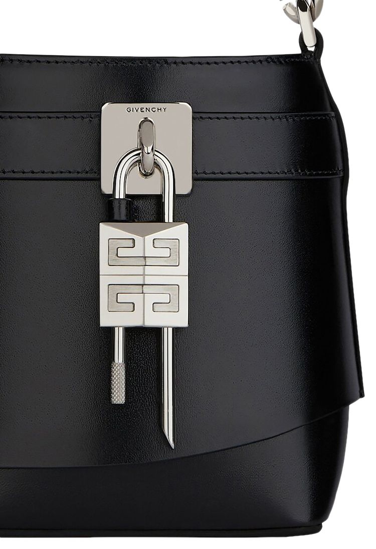 Givenchy Shark Lock Bucket Bag Black