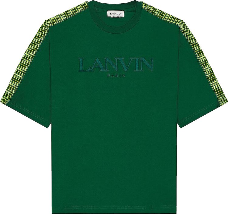 Lanvin Side Curb Oversized T Shirt Bottle