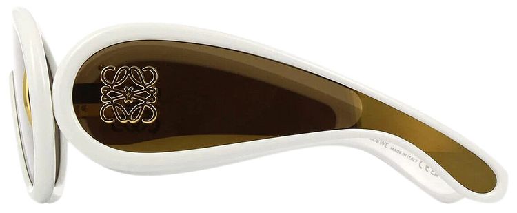 Loewe Paulas Ibiza Sunglasses IvoryBrown Mirror