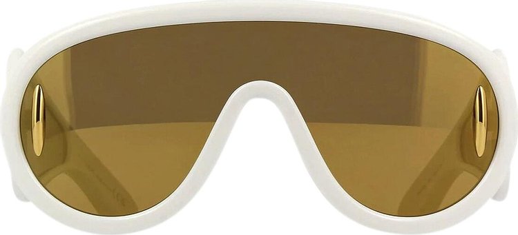 Loewe Paula's Ibiza Sunglasses 'Ivory/Brown Mirror'