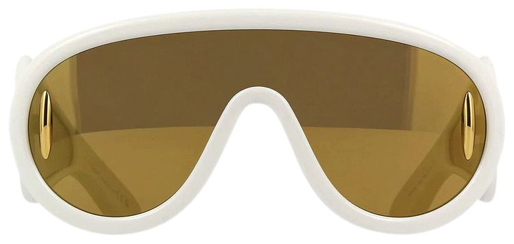 Loewe Paulas Ibiza Sunglasses IvoryBrown Mirror