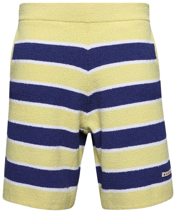 Marni Striped Terry Shorts Endive