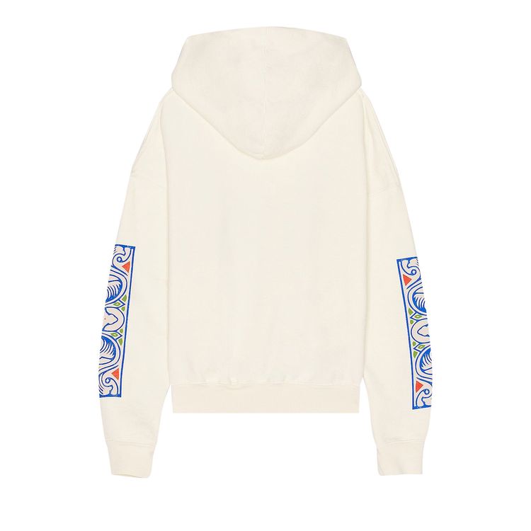 Rhude Hotel Hoodie Vintage White