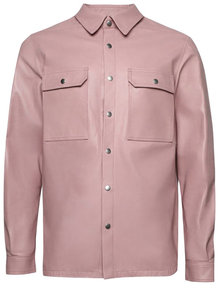 Rick Owens Lido Outershirt Dusty Pink