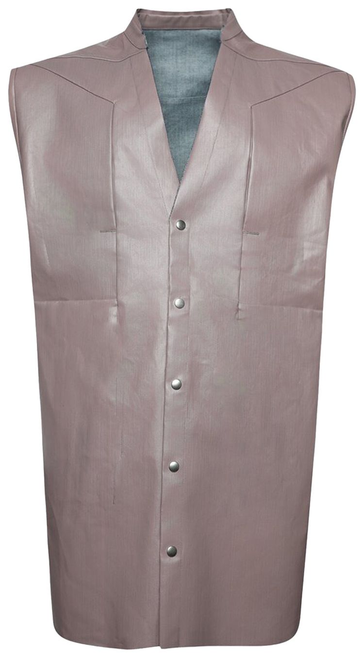 Rick Owens Strobe Jumbo Cut Out Outershirt Dusty Pink