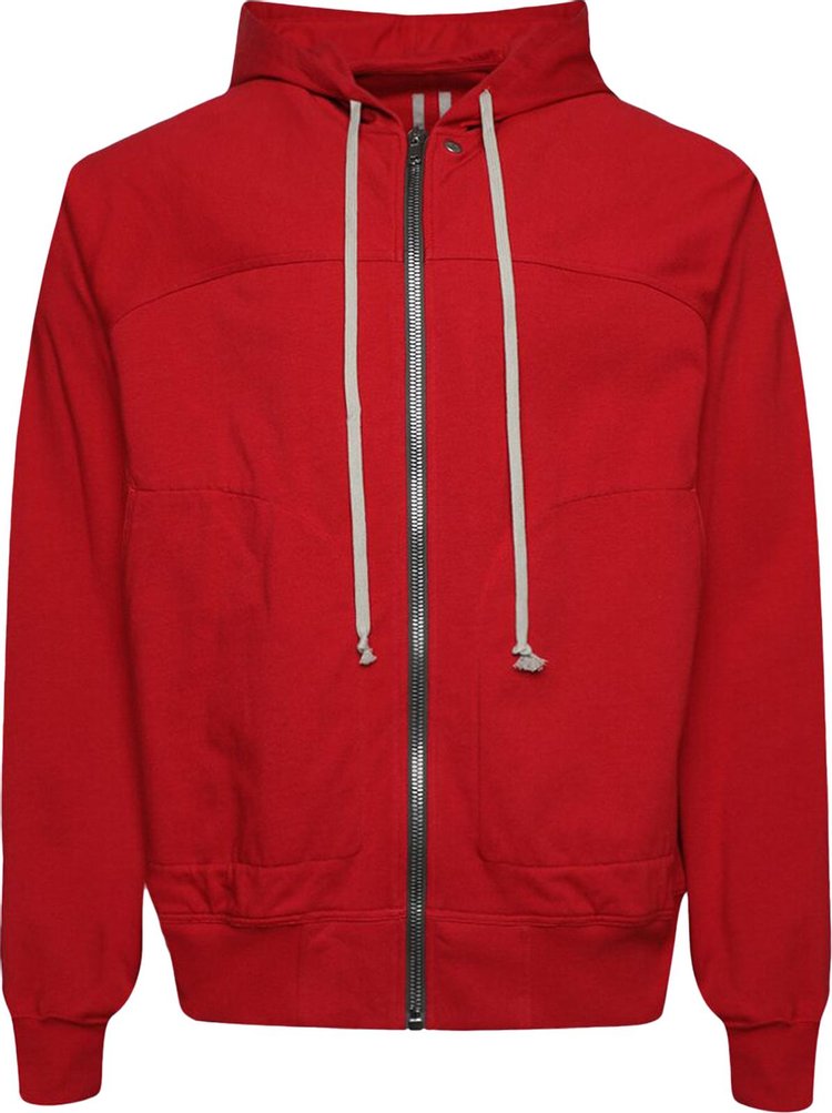 Rick Owens Lido Windbreaker Cardinal Red