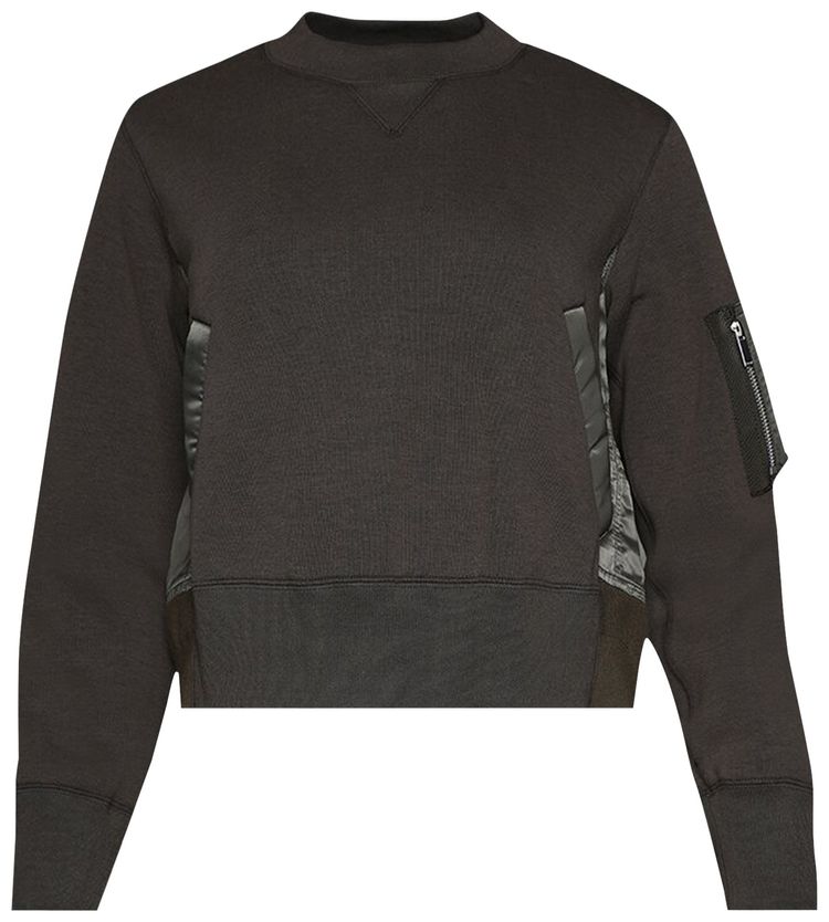 Sacai Sponge Sweat Pullover Taupe