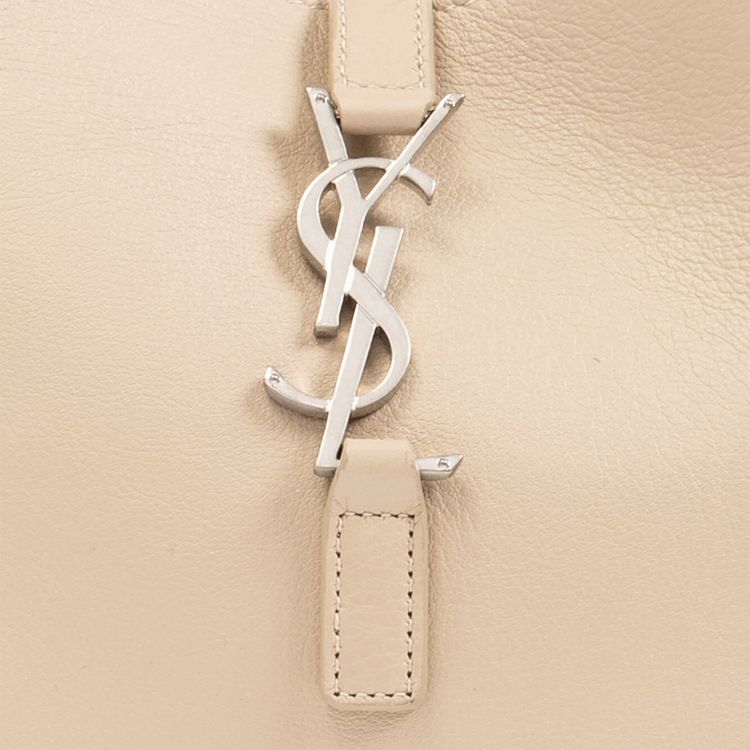 Saint Laurent Small Le 5 A 7 Supple Shoulder Bag Sea Salt